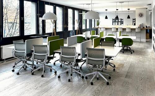 Foto - Coworking-Bereich in HQ Bornheimer Strasse