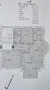 Foto - 3 Zimmer Wohnung in 89250 Senden zu vermieten 76 m²