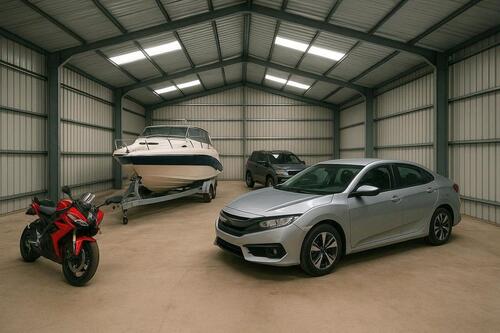 Foto - Stellplätze für Autos, Motorräder, Wohnwagen, Oldtimer,Boote usw.