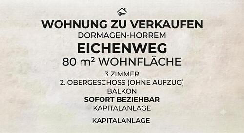 Foto - Vermietete 3-Zimmer Wohnung mit Balkon in Dormagen-Horrem