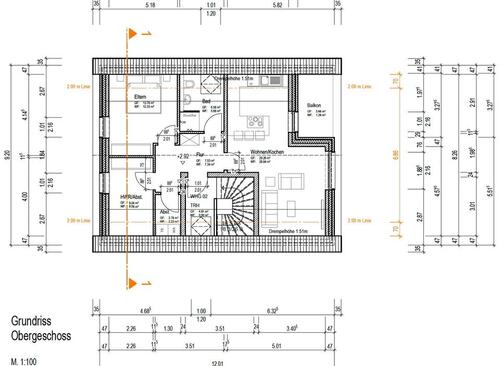 Foto - 3 Zimmer Dachgeschoßwohnung zur Miete in Esterwegen