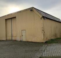 225qm Lagerhalle Blechhalle mit ca. 900qm Freifläche - Bedburg