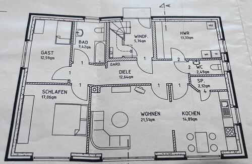 Foto - Erdgeschoßwohnung in Sittensen zur Miete