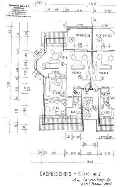 Foto - 3 Zimmer Dachgeschoßwohnung zur Miete in Saarlouis