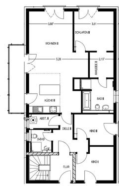 Foto - 4 Zimmer Etagenwohnung zur Miete in Königsberg in Bayern