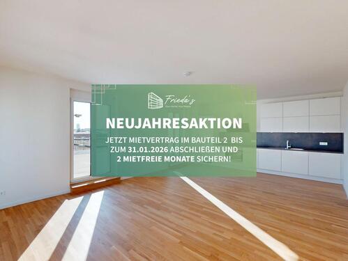 Foto - Stilvolles Penthouse-Apartment: Exklusive 4-Zimmer-Wohnung mit Dachterrasse und Einbauküche