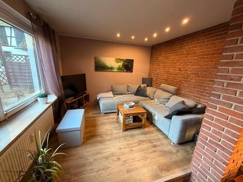 Foto - Moderne Wohnung im Altbaucharme mit Kamin