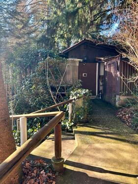 Foto - Kleines idyllisches Waldhäuschen mit einzigartigem Waldgrundstück