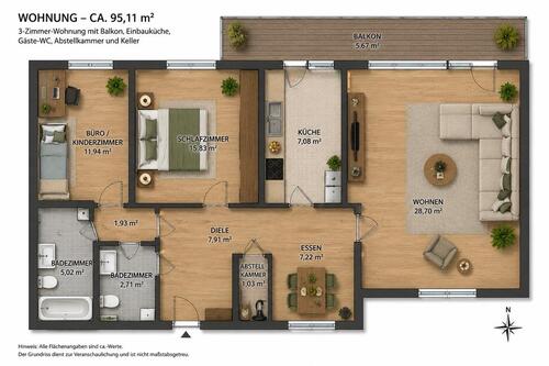Foto - Wohnen mit Charakter: Saniertes Apartment in Köln-Dellbrück