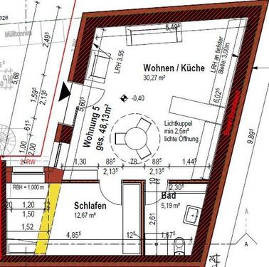 Foto - genehmigtes Wohnprojekt Loftentwicklung mit Baugenehmigung