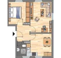 Modernisierte 2 ZKB- Erdgeschosswohnung mit Dusche zu vermieten! - Wilhelmshaven