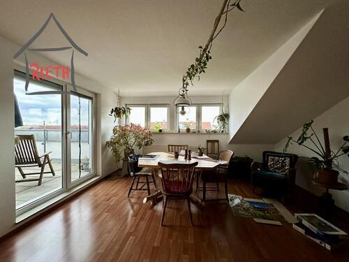 Foto - * Marbach-Süd mit Garage, Dach-Loggia und Fernsicht *