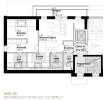 2,5-Zimmer Wohnung im Penthouse mit Dachterrasse und Carportstell - Bassum