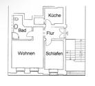 Foto - 2-Zimmer Wohnung zu vermieten - 500,00 EUR Kaltmiete, ca.  45,00 m²