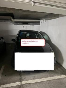 Foto - Tiefgaragenstellplatz zu vermieten