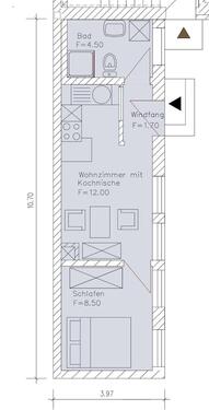 Foto - Etagenwohnung zur Miete in Plau am See