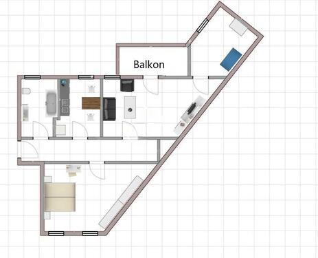 Foto - Großzügige 3-Raum Wohnung - 930,00&nbsp;EUR Kaltmiete, ca.&nbsp; 89,00&nbsp;m&sup2;