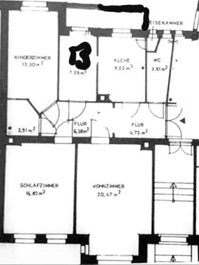 Foto - 3 Zimmer Erdgeschoßwohnung zur Miete in Chemnitz