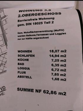 Foto - 2 Zimmer Etagenwohnung in Wunstorf