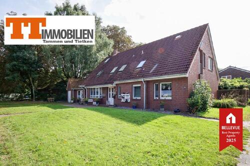 Foto - TT bietet an: 3-Zimmer-Oberwohnung mit Einbauküche - sehr schön im Grünen gelegen in Wilhelmshaven-Altengroden!