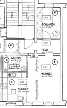 Foto - Etagenwohnung in Chemnitz zur Miete