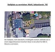 PKW Stellplatz in Köln Niehl zu vermieten