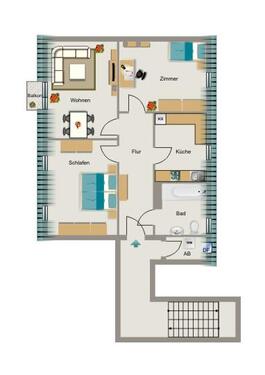 Foto - Etagenwohnung zur Miete in Hamm