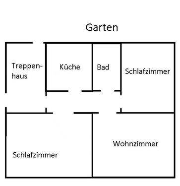 Foto - 3 Zimmer Erdgeschoßwohnung in Wittenberg Lutherstadt