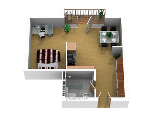 Foto - Erstbezug nach Kernsanierung zentrale 1 – Zimmer