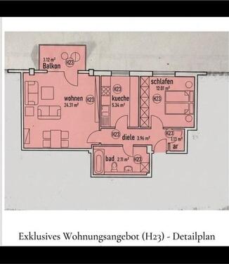 Foto - 2 Zimmer Etagenwohnung in Mannheim