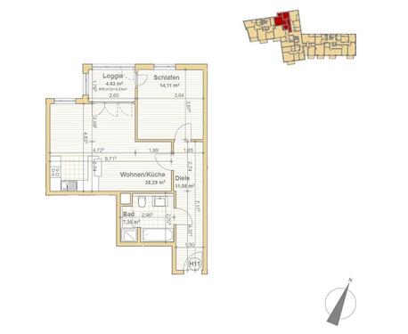 Foto - 2 Zimmer Etagenwohnung zur Miete in Grafing bei München