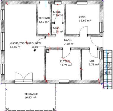 Foto - 3 Zimmer Erdgeschoßwohnung in Aldersbach