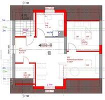 Erstbezug - Moderne DG-Wohnung mit Einbauküche - 55 m² - Großmaischeid