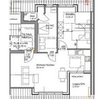 Neubauwohnung in ST-Borghorst - 860,00&nbsp;EUR Kaltmiete, ca.&nbsp; 54,90&nbsp;m&sup2; in Steinfurt (PLZ: 48565)