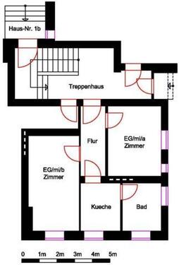 Foto - Etagenwohnung in Nordhausen zur Miete