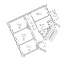 Foto - 3 Raum Wohnung mit Balkon, Merseburger Str. 67a in Weißenfels
