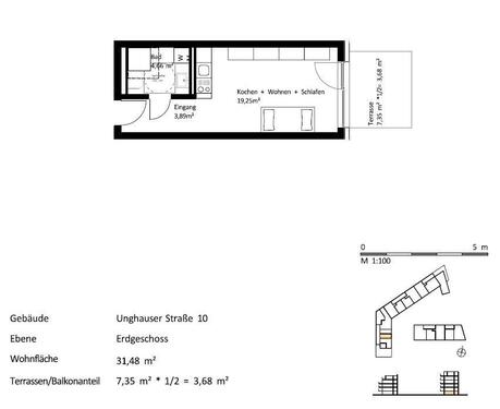 Foto - Terrassenwohnung in Burghausen zur Miete