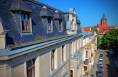 Foto - 4-Raum-Altbauwohnung, Aufzug, 2 Balkone, Blick auf Pauluskirche