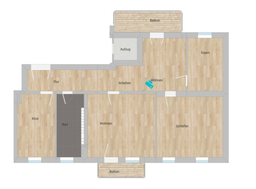 Foto - Etagenwohnung zum Kaufen in Halle (Saale)