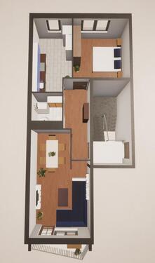 Foto - Etagenwohnung in Nordhausen zur Miete