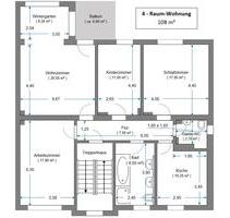 sanierte 4-Raum-Wohnung mit Balkon & Wintergarten – zentral - Bitterfeld-Wolfen