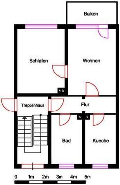 Foto - Etagenwohnung in Harztor zur Miete