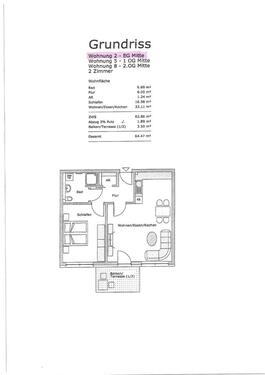 Foto - 2 Zimmer Erdgeschoßwohnung in Küps