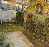 Modernisierte 3-Zimmer-Wohnung mit 2 Gartenflächen & hwt. Aust. - Oberhausen Alt-Oberhausen