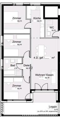 Foto - 4 Zimmer Etagenwohnung zur Miete in Darmstadt
