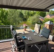 Moderne Wohnung mit großem Sonnenbalkon & Wasserblick - Oldenburg Alexandersfeld