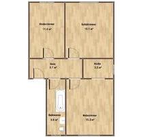 3-Zimmer-Wohnung in Hagen-Haspe – 56 m²