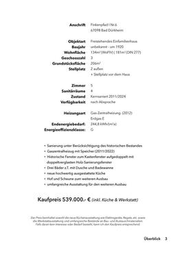 Foto - 5 Zimmer Einfamilienhaus zum Kaufen in Bad Dürkheim