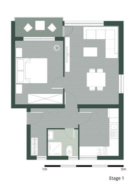 Foto - Etagenwohnung in Wolfsburg zur Miete