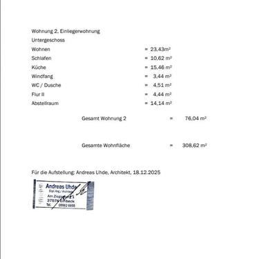 Foto - 2.5 Zimmer Erdgeschoßwohnung in Dassel